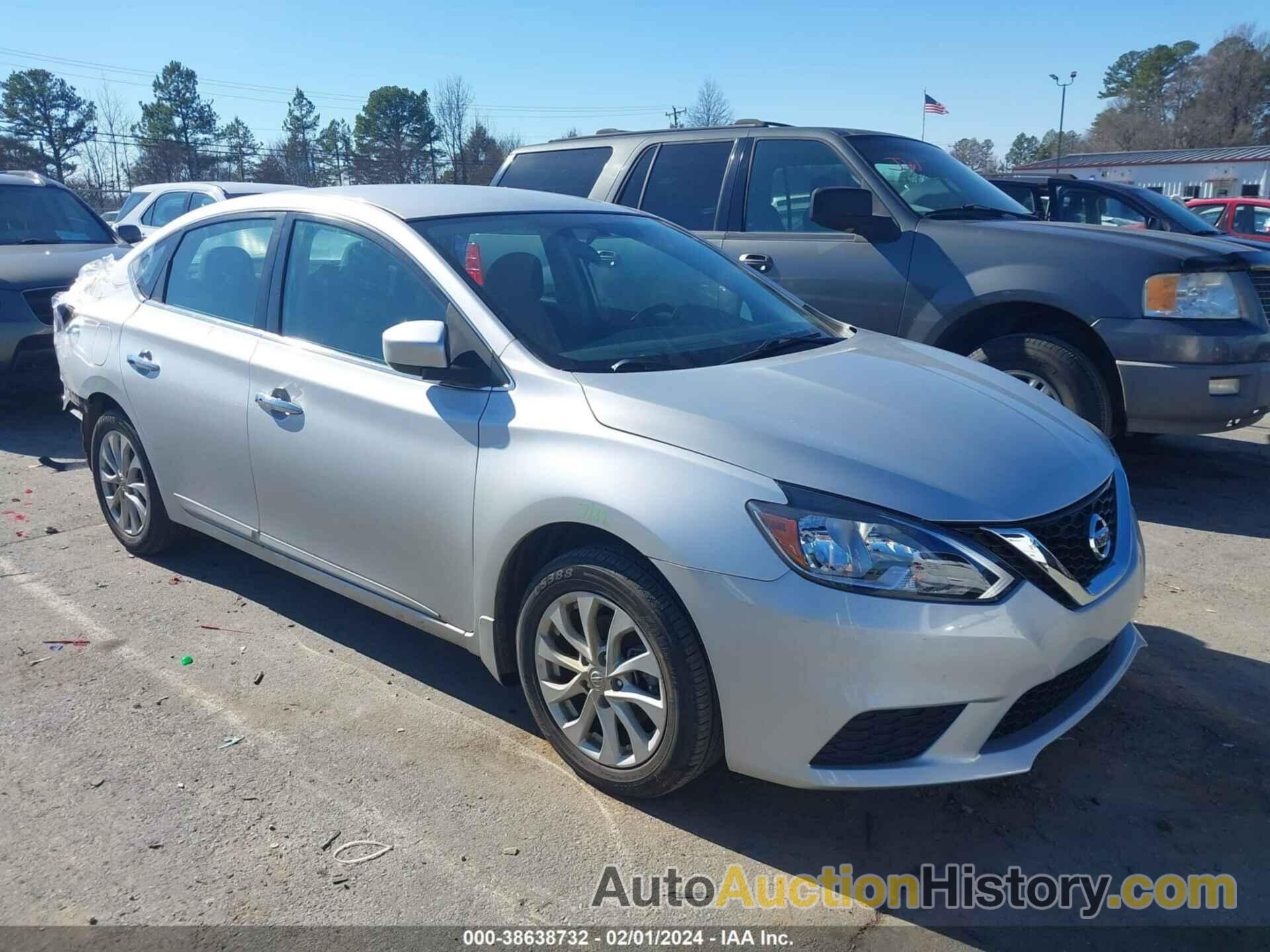 NISSAN SENTRA SV, 3N1AB7AP6JL622323