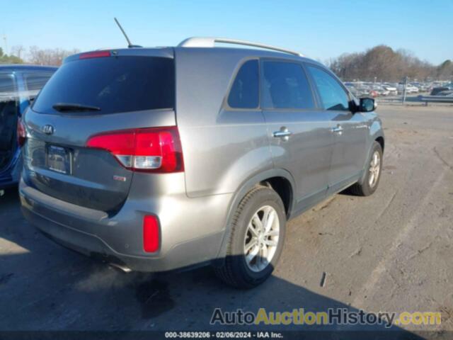 KIA SORENTO LX, 5XYKT3A66EG495701