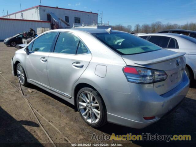 LEXUS HS 250H PREMIUM, JTHBB1BA1A2036766