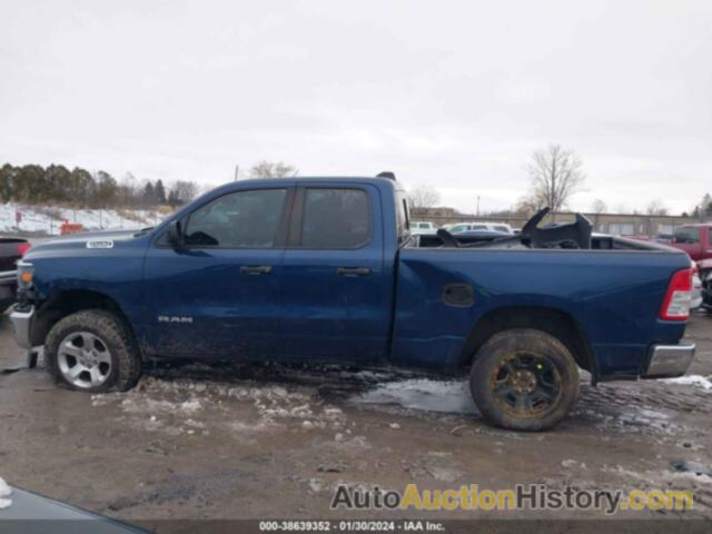 RAM 1500 TRADESMAN QUAD CAB 4X4 6'4 BOX, 1C6SRFCT0KN598630