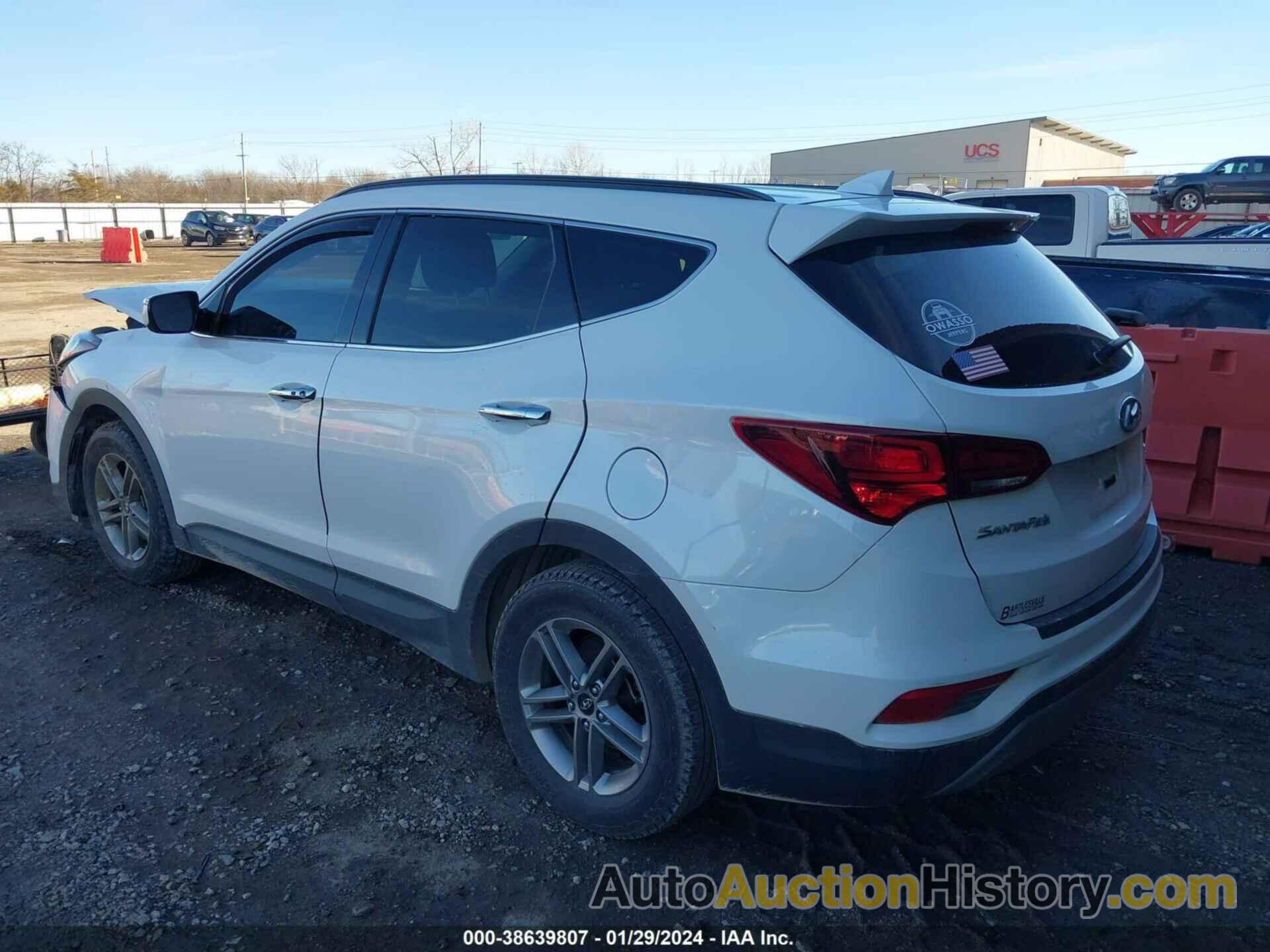 HYUNDAI SANTA FE SPORT 2.4L, 5XYZU3LB3HG445252