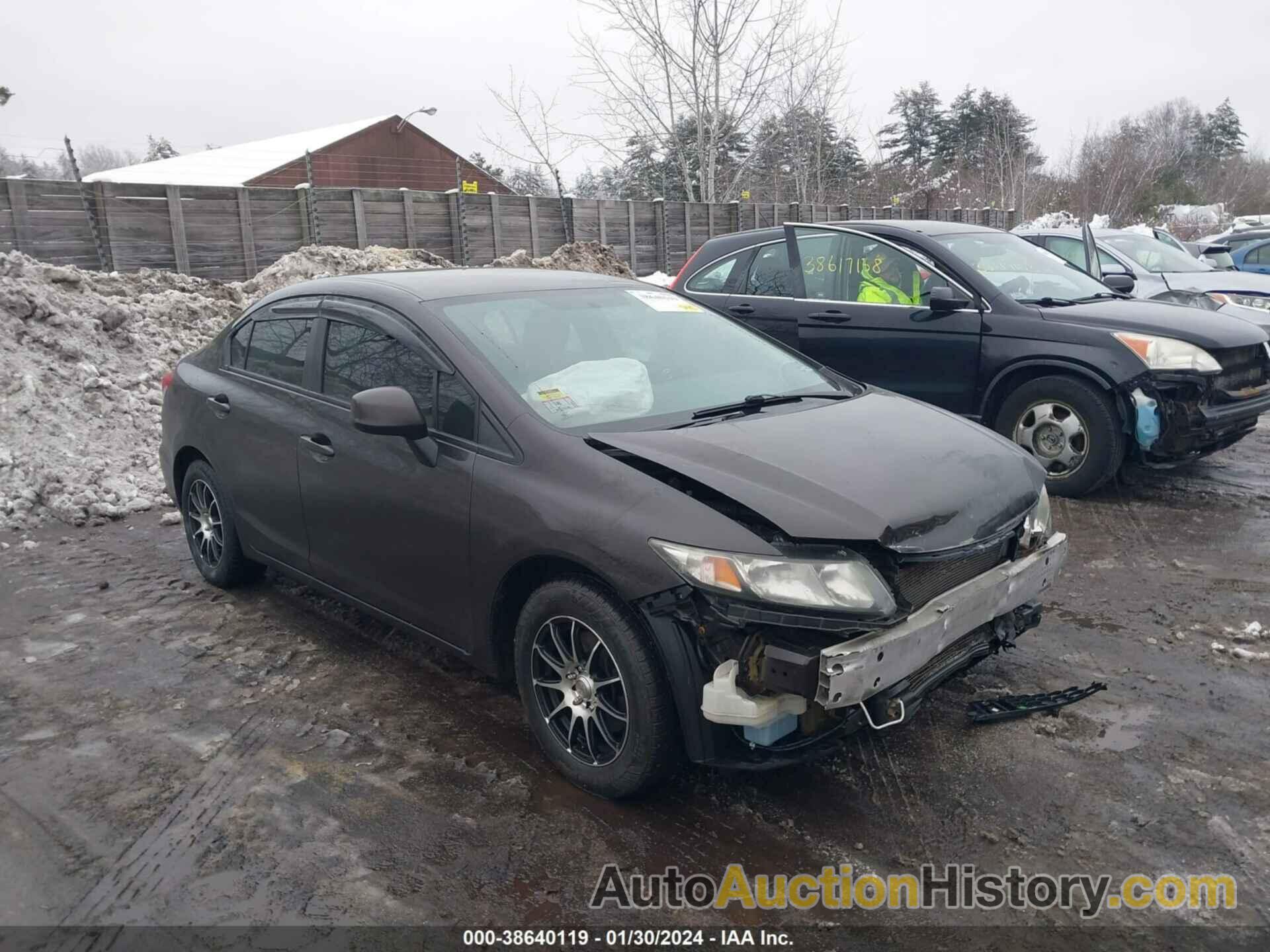 HONDA CIVIC LX, 2HGFB2F53DH599322