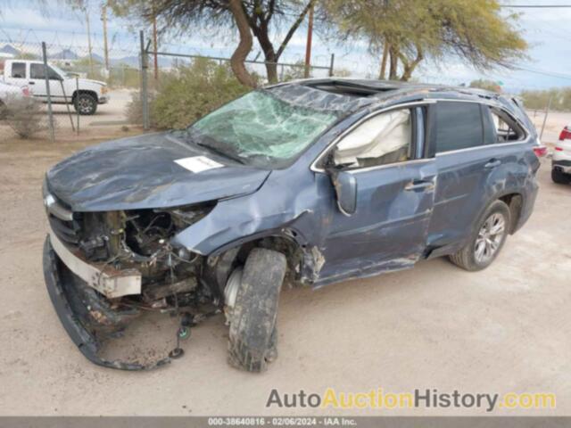 TOYOTA HIGHLANDER XLE V6, 5TDKKRFH8FS083378