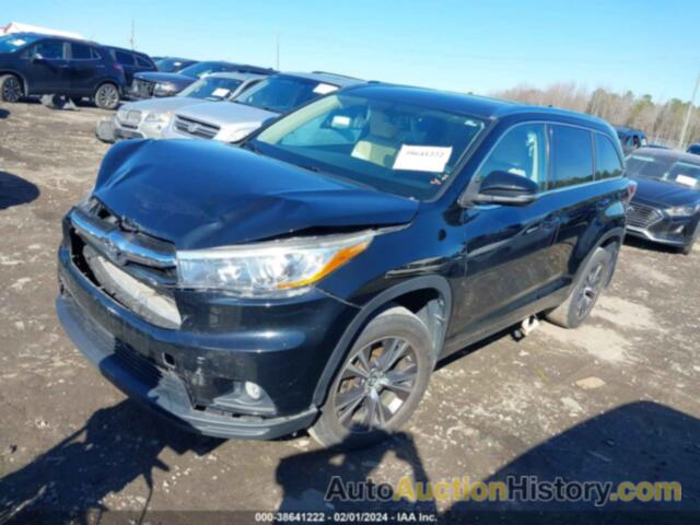 TOYOTA HIGHLANDER XLE V6, 5TDJKRFH5GS500257