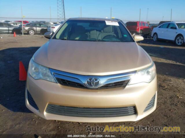 TOYOTA CAMRY LE, 4T1BF1FK2CU081016