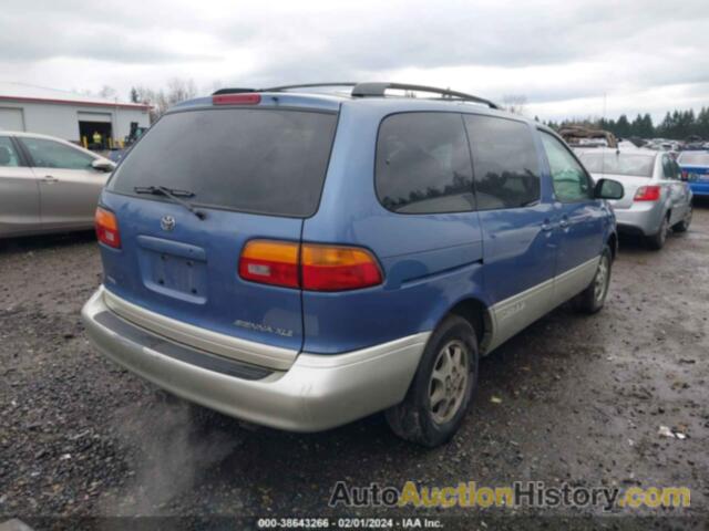 TOYOTA SIENNA XLE, 4T3ZF13C2YU261073