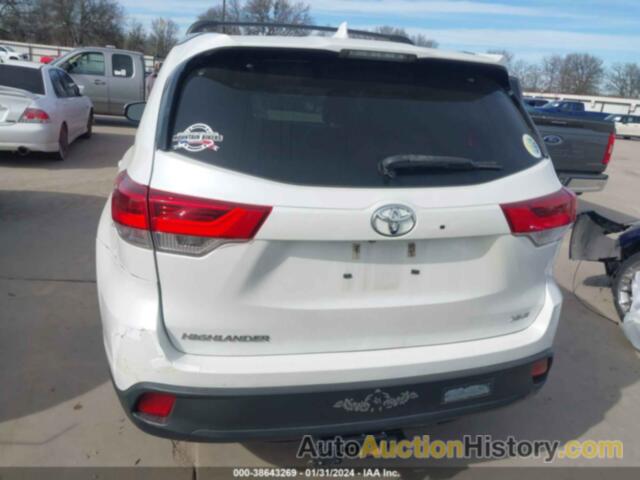 TOYOTA HIGHLANDER XLE, 5TDKZRFH8HS195516