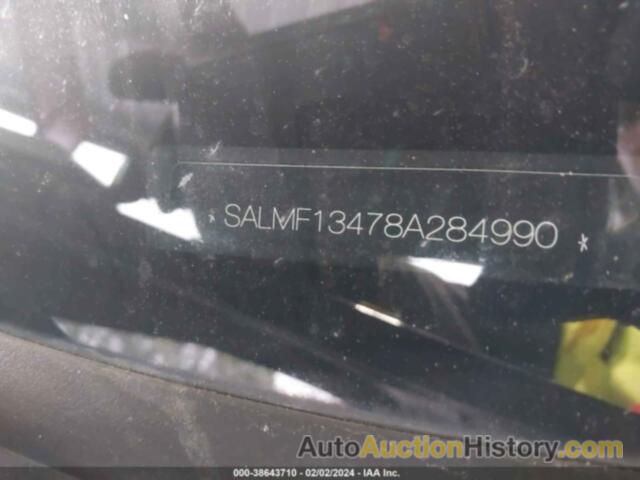 LAND ROVER RANGE ROVER SUPERCHARGED, SALMF13478A284990