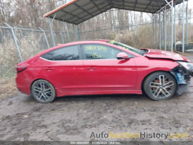 HYUNDAI ELANTRA SPORT, KMHD04LB6KU855802