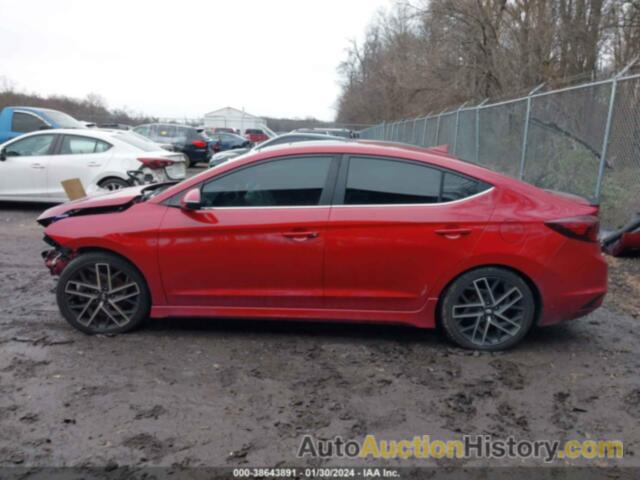 HYUNDAI ELANTRA SPORT, KMHD04LB6KU855802