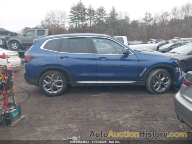 BMW X3 XDRIVE30I, WBX57DP04NN160989