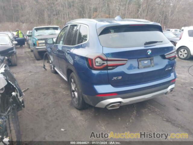 BMW X3 XDRIVE30I, WBX57DP04NN160989