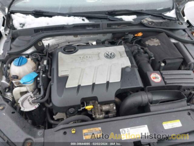 VOLKSWAGEN JETTA 2.0L TDI, 3VWLL7AJ8EM438044