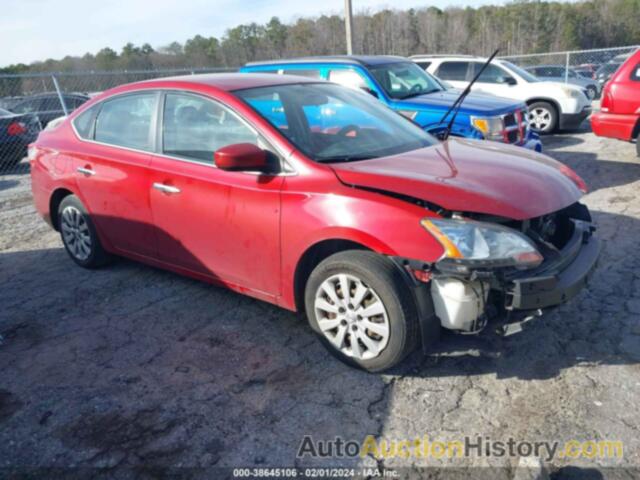 NISSAN SENTRA SV, 3N1AB7AP2DL681664