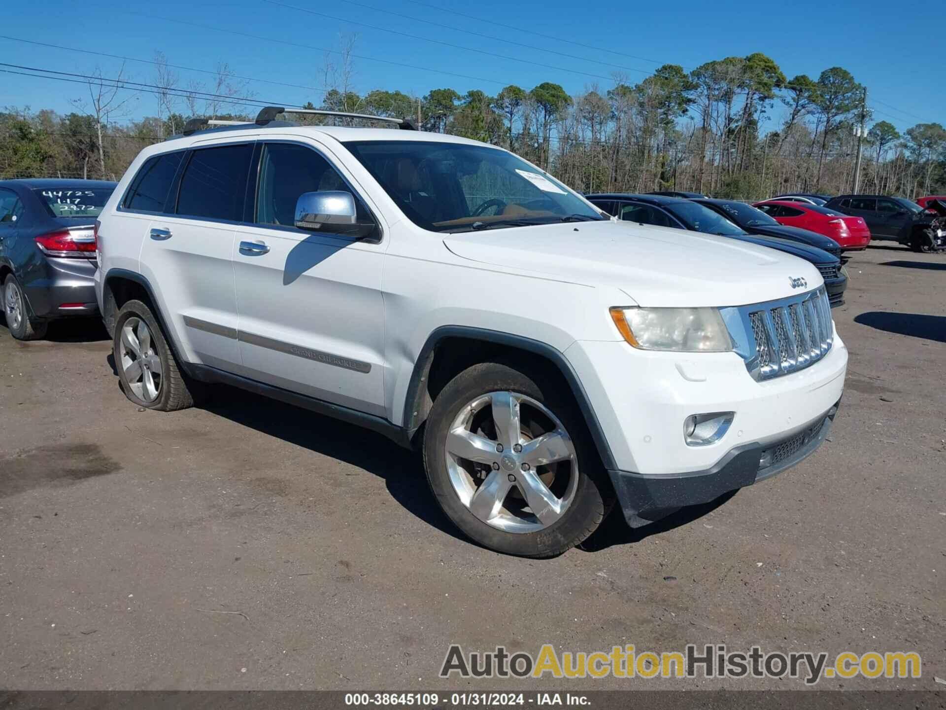 JEEP GRAND CHEROKEE OVERLAND, 1C4RJFCG8DC654703