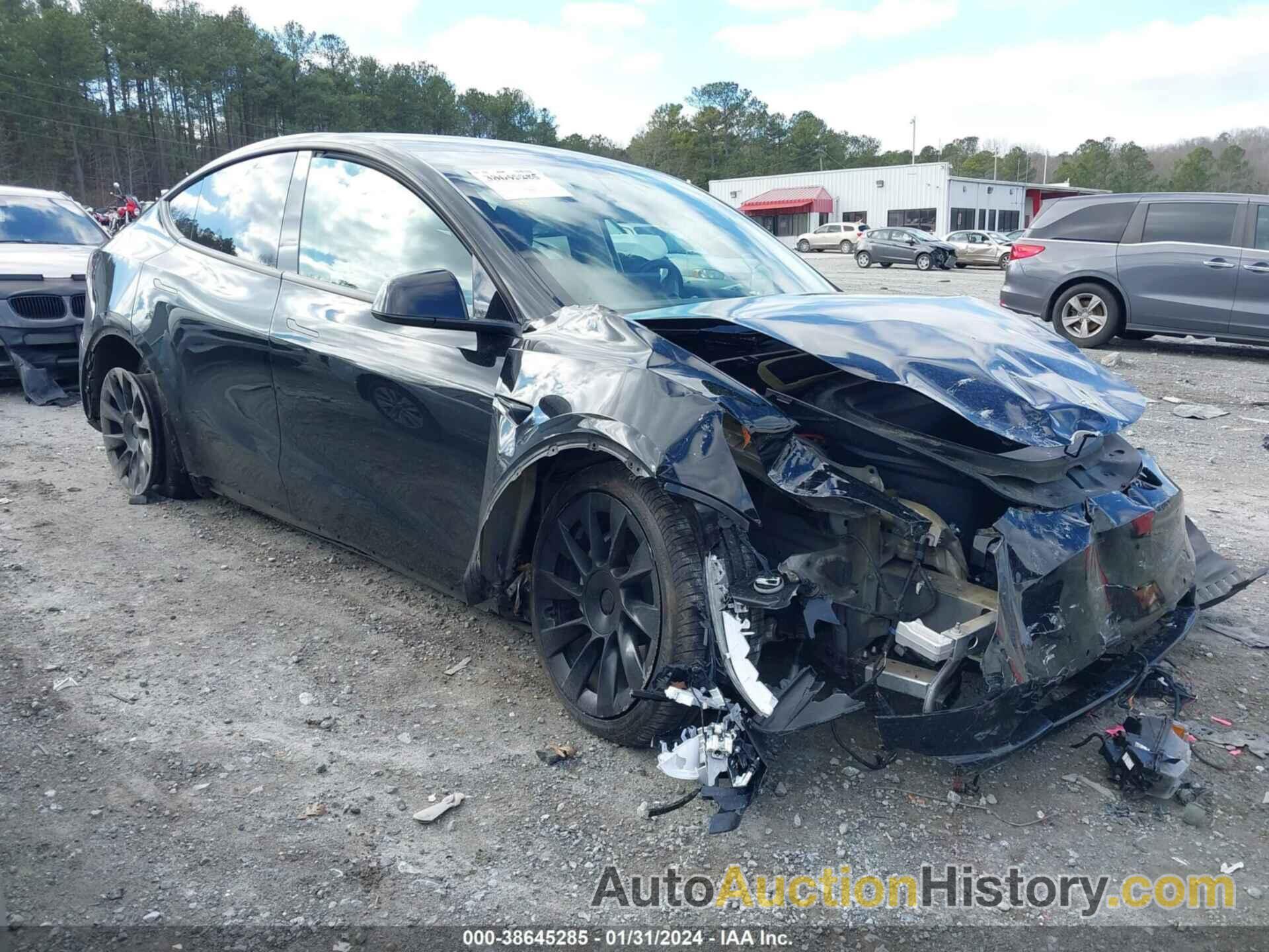 TESLA MODEL Y LONG RANGE DUAL MOTOR ALL-WHEEL DRIVE, 5YJYGDEE9MF129551