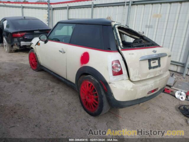 MINI COOPER, WMWSU3C51CT258050