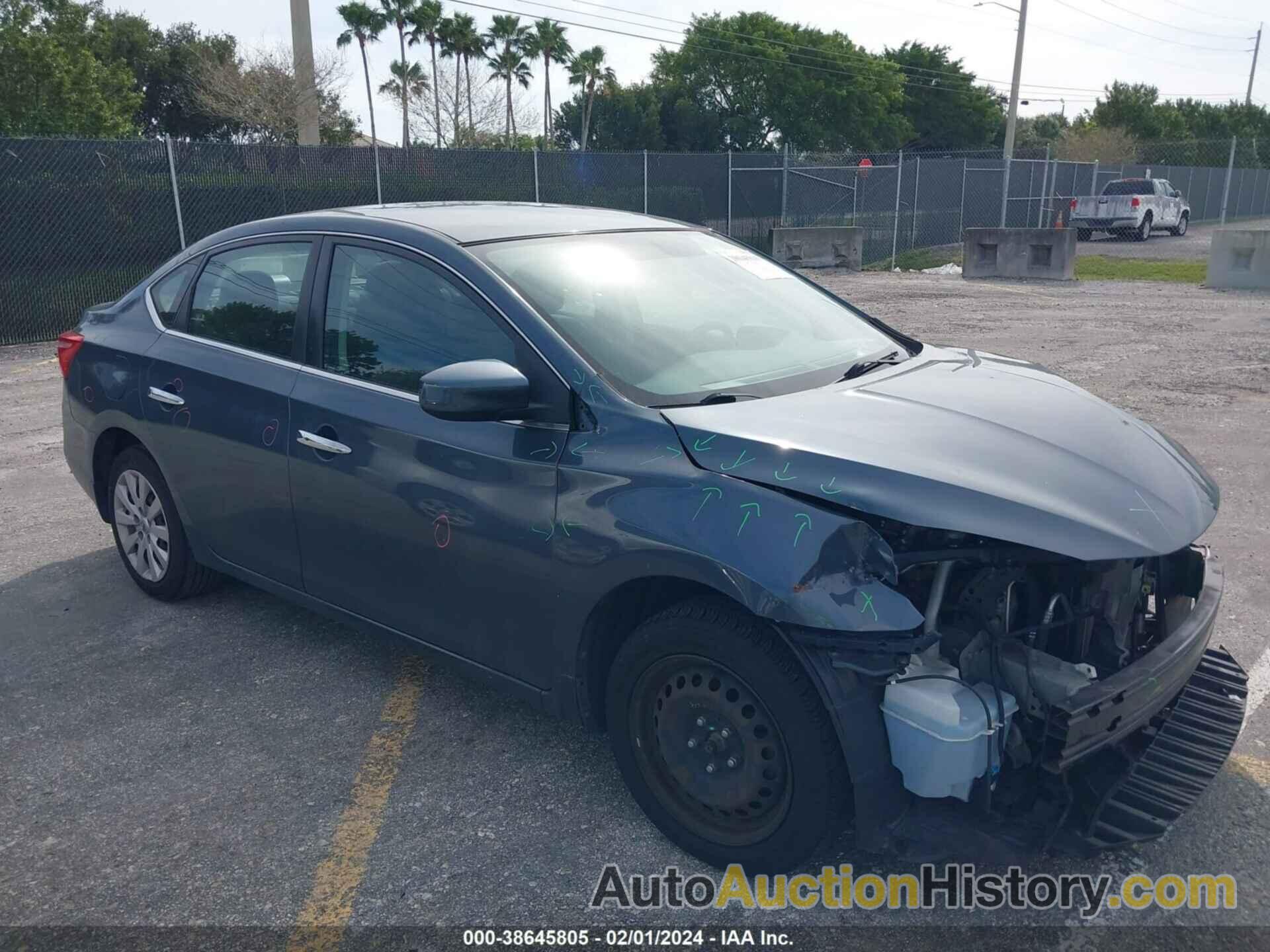 NISSAN SENTRA SV, 3N1AB7AP7HY310301