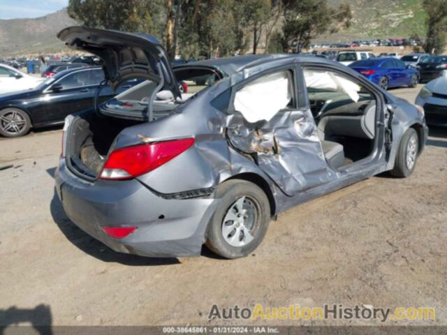 HYUNDAI ACCENT GLS, KMHCT4AE7FU826685