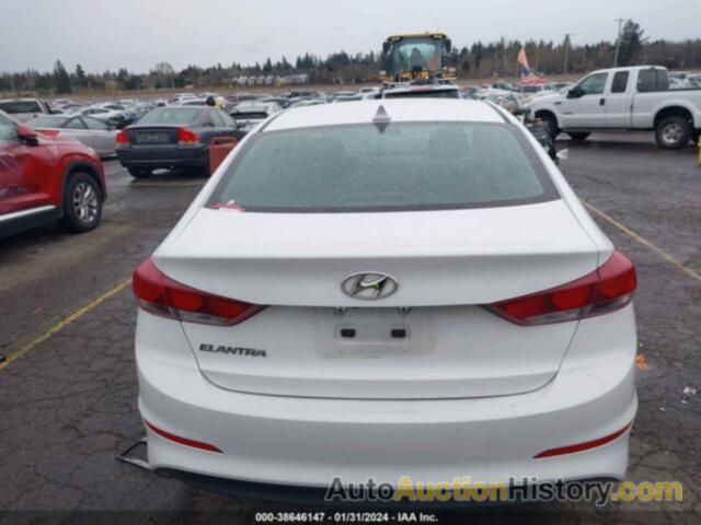 HYUNDAI ELANTRA SEL, 5NPD84LF3JH247714