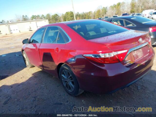 TOYOTA CAMRY SE, 4T1BF1FK0GU516718