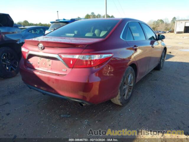 TOYOTA CAMRY SE, 4T1BF1FK0GU516718