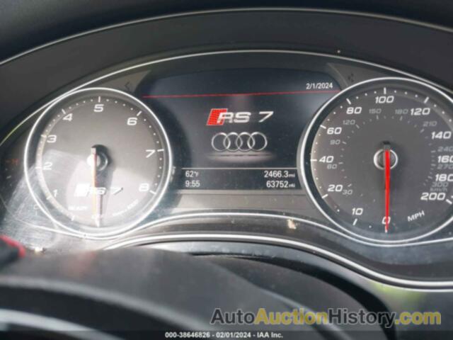 AUDI RS7, WUAW2AFC6GN903376