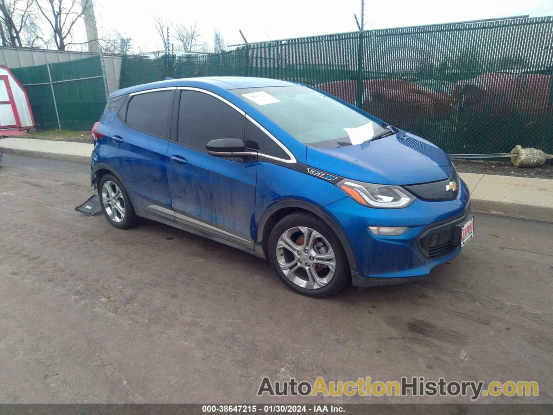 CHEVROLET BOLT EV LT, 1G1FW6S02H4173251