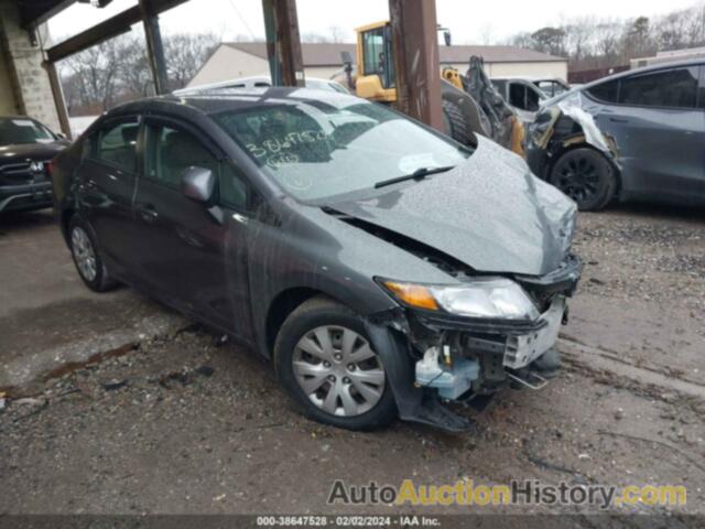 HONDA CIVIC LX, 19XFB2F50CE072637