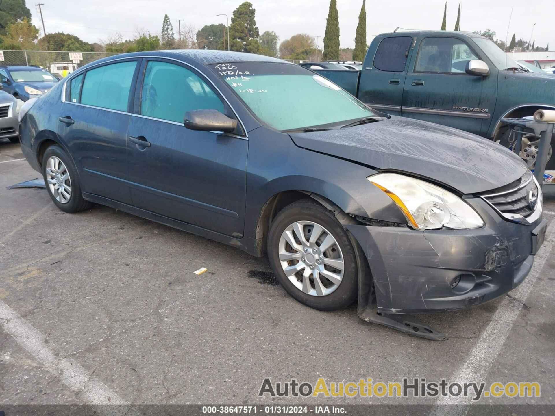 NISSAN ALTIMA 2.5 S, 1N4AL2AP5BC137588