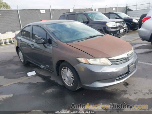 HONDA CIVIC HF, 2HGFB2F61CH570330