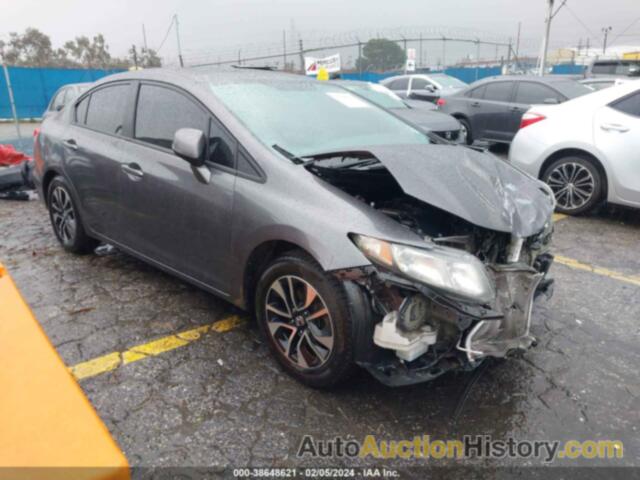 HONDA CIVIC EX, 19XFB2F89DE250623