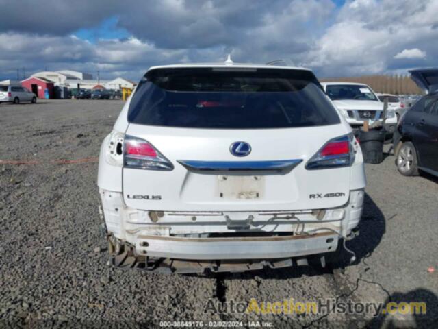 LEXUS RX 450H, JTJBC1BA9D2058577