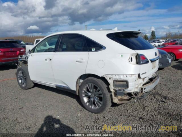 LEXUS RX 450H, JTJBC1BA9D2058577