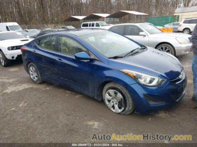 HYUNDAI ELANTRA SE, 5NPDH4AE4GH768704