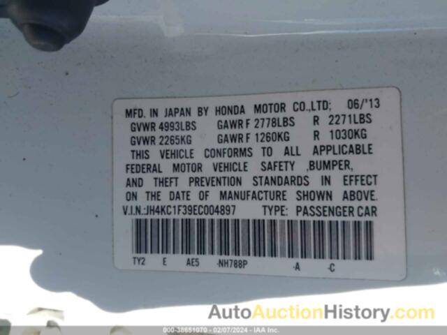 ACURA RLX, JH4KC1F39EC004897