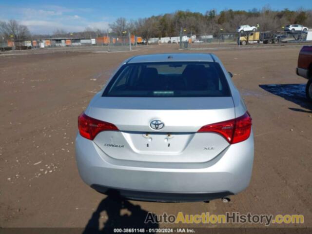 TOYOTA COROLLA XLE, 2T1BURHE6KC146431