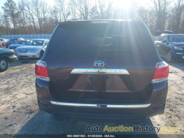 TOYOTA HIGHLANDER PLUS, 5TDZA3EH1DS039851