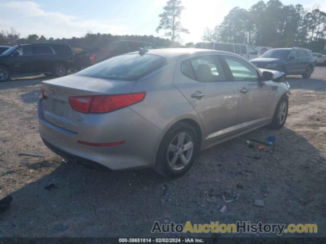 KIA OPTIMA LX, 5XXGM4A75EG320748