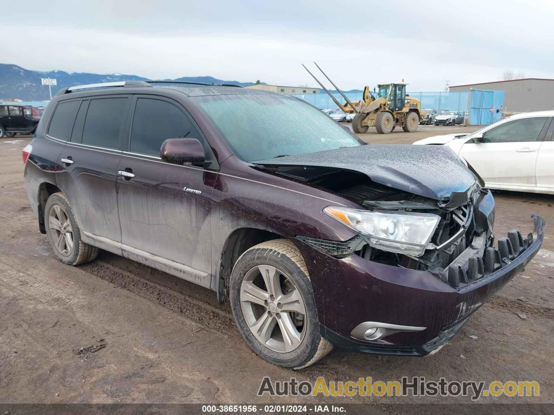 TOYOTA HIGHLANDER LIMITED V6, 5TDDK3EH4DS233183