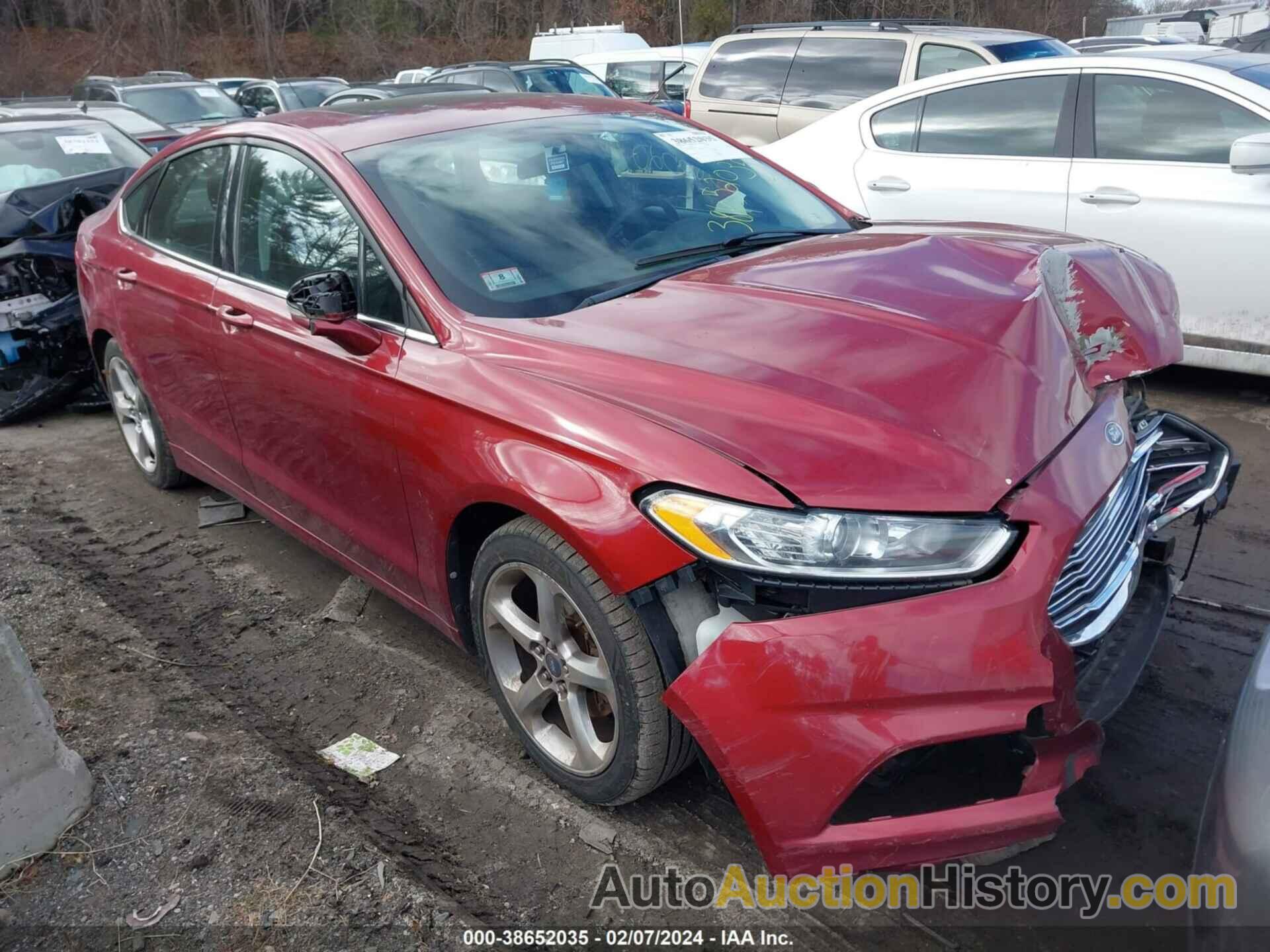 FORD FUSION SE, 3FA6P0HD9ER105808