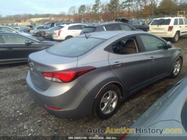 HYUNDAI ELANTRA SE (ULSAN PLANT), KMHDH4AE0FU444729