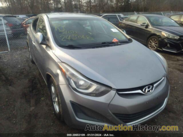 HYUNDAI ELANTRA SE (ULSAN PLANT), KMHDH4AE0FU444729