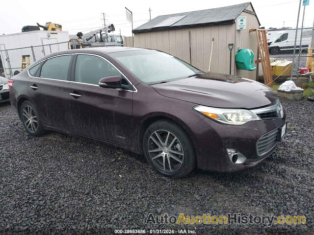 TOYOTA AVALON HYBRID LIMITED, 4T1BD1EB9EU034401