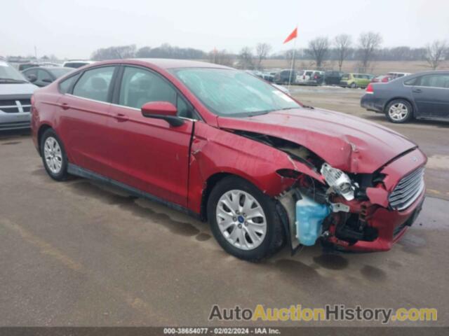 FORD FUSION S, 3FA6P0G75DR148567