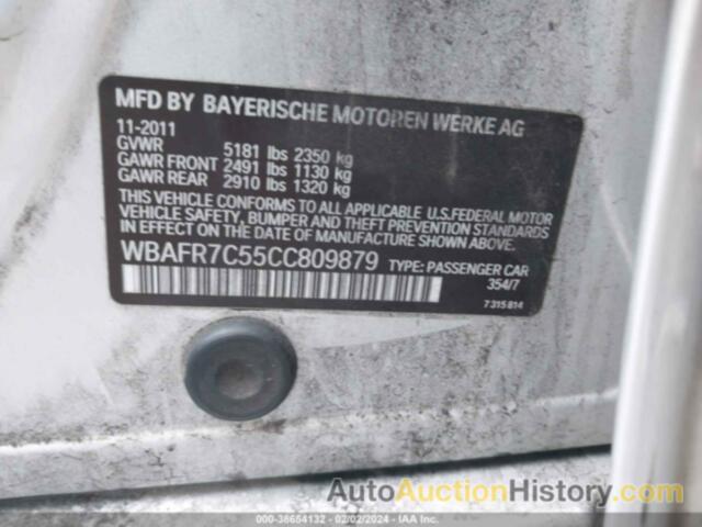 BMW 535 I, WBAFR7C55CC809879