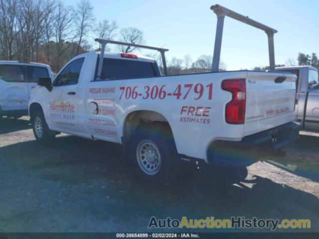 CHEVROLET SILVERADO 1500 2WD REGULAR CAB LONG BED WT, 3GCNWAEH2LG225254