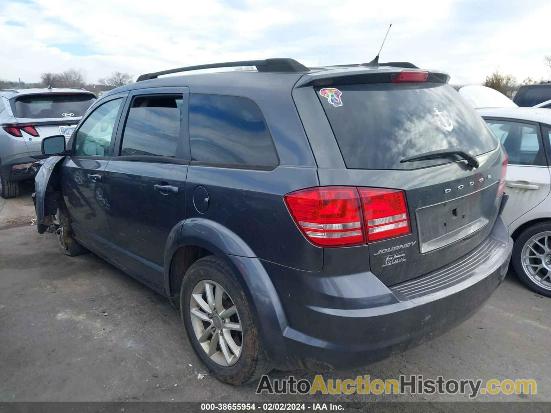 DODGE JOURNEY SE, 3C4PDCAB0GT166200