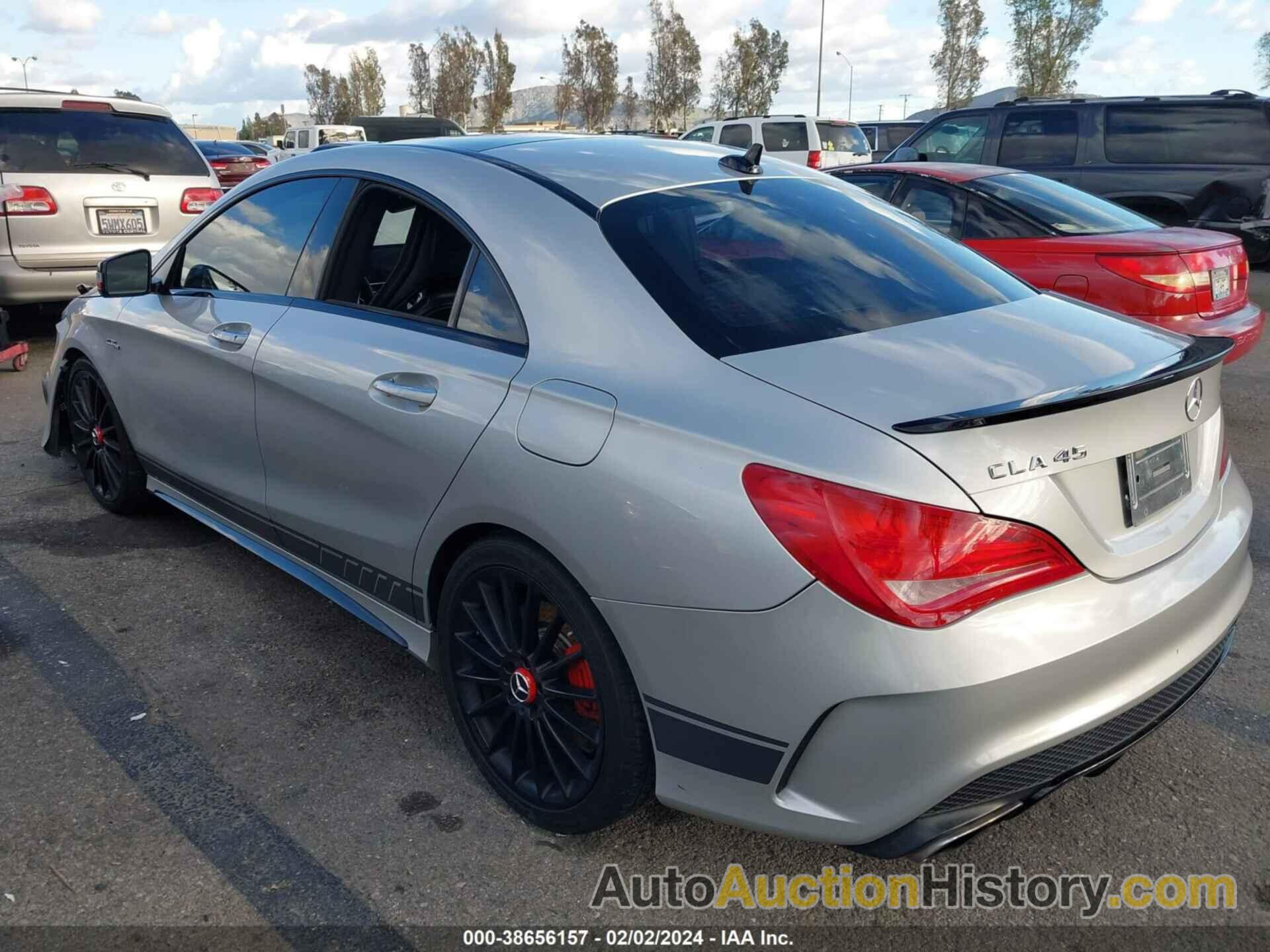 MERCEDES-BENZ CLA 45 AMG 4MATIC, WDDSJ5CB4FN248351