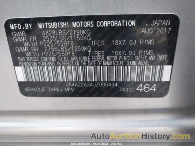 MITSUBISHI OUTLANDER ES, JA4AZ2A34JZ005434